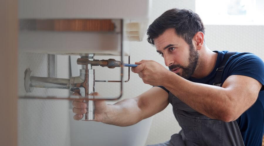 Tankless water heater installation in Sunderland, MD
